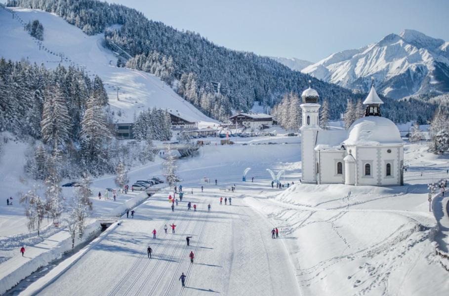 Ferienwohnung Haus Anna Seefeld in Tirol Exterior foto